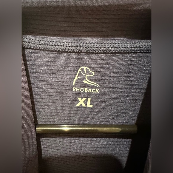 Rhoback Blitz Performance Hooded Tee - navy - Picture 2 of 6